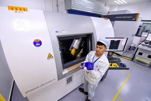 资料图片。新华社