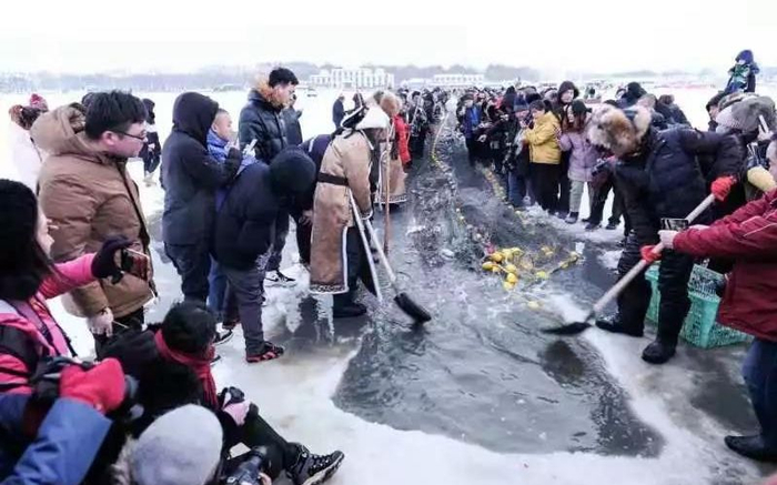  沽源冬捕节。沽源文旅局供图