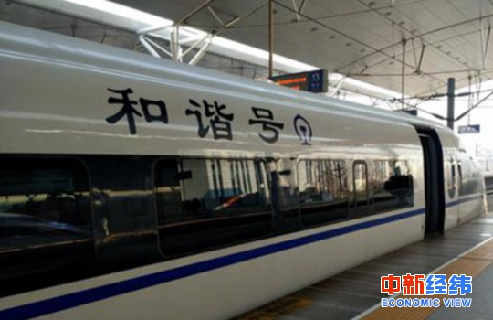  资料图：和谐号列车。中新经纬 熊家丽摄