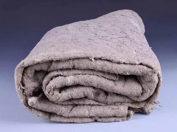 1929年毛泽东在苏家坡时使用过的棉絮。