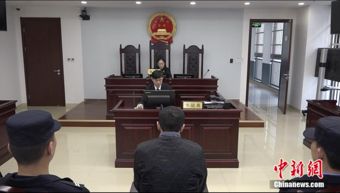  宣判现场 杨雨奇 摄