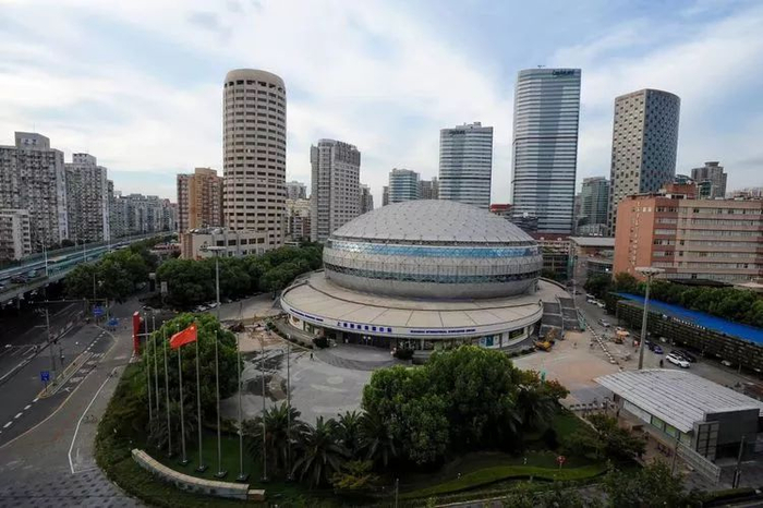  改造前的上海国际体操中心