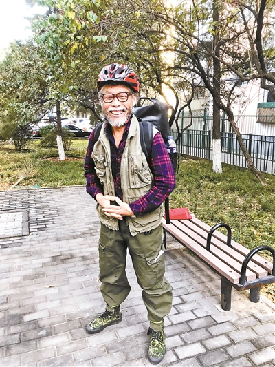 徐玉坤在北京接受采访