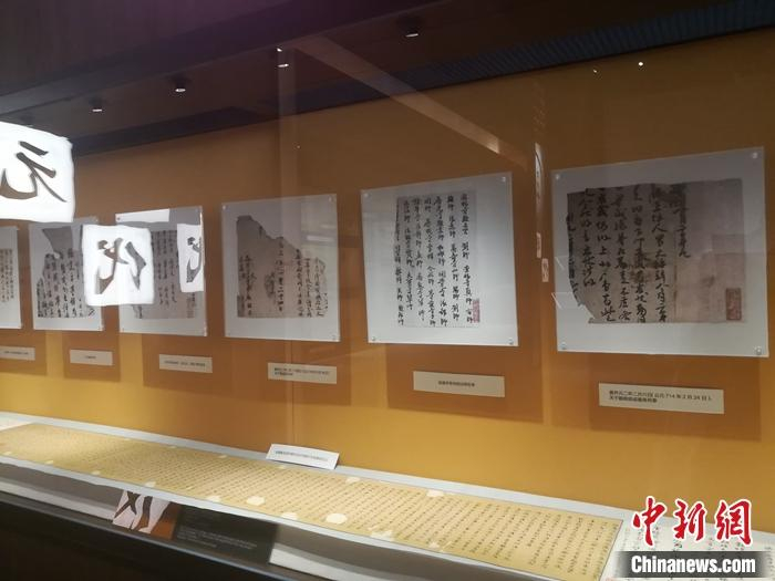 “唐档六件”（复制品）。上官云 摄