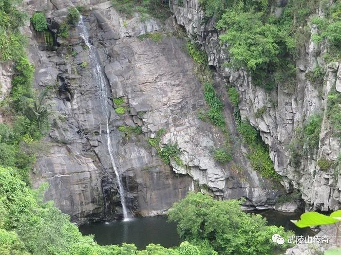 ▲白沙红磡瀑布