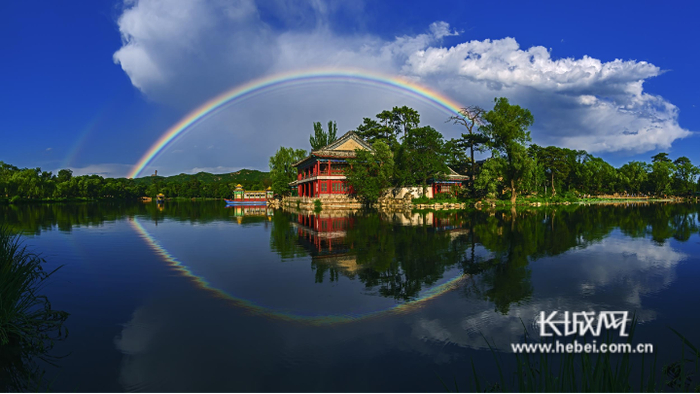避暑山庄烟雨楼。承德市文物局 供图