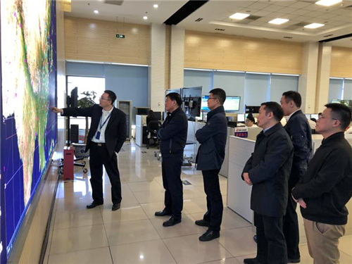 中国商飞专家参观国航AOC中心（疫情前拍摄）