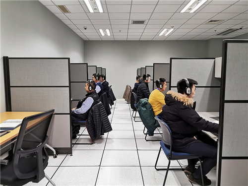 第一批培训人员理论课课后自学（疫情前拍摄）