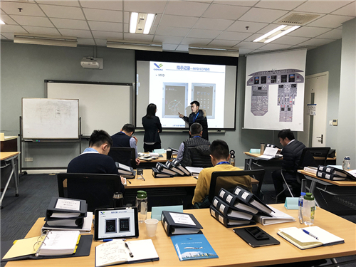 现场培训（疫情前拍摄）