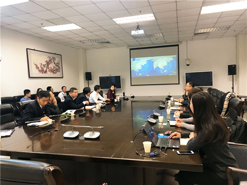 运控中心邀请中国商飞资深专家代表团15人来京座谈（疫情前拍摄）