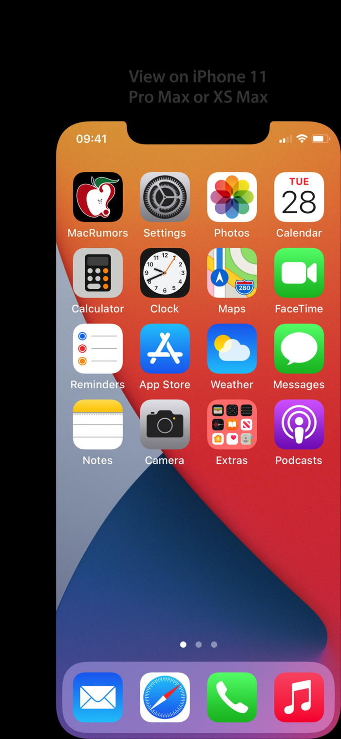 ▲ iPhone XS Max / 11 Pro Max（右）