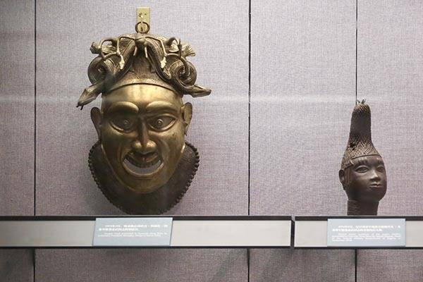 非洲国家赠送给中国的礼品