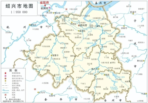 金华市政区图