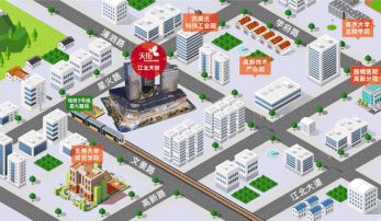 江北天街区位图