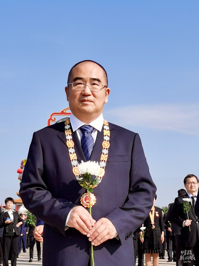  △张定宇（总台央视记者范凯拍摄）