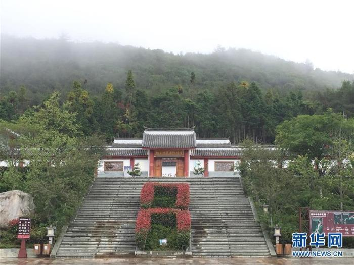 云南省保山市施甸县的杨善洲事迹陈列馆（2019年6月19日摄）  新华社记者 林碧锋摄