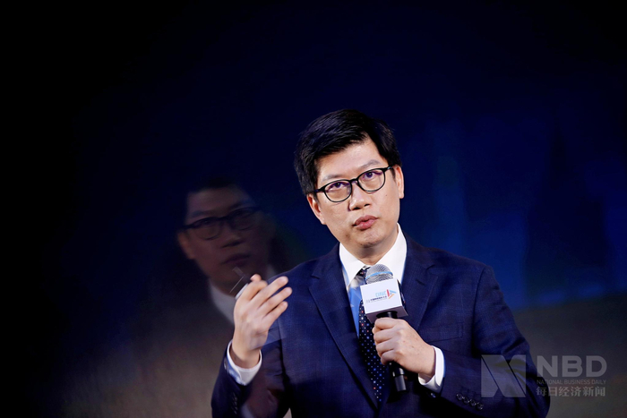 猫眼娱乐CEO郑志昊 图片来源：每经记者 张建 摄