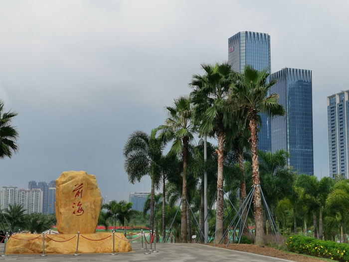 △深圳前海（总台央视记者陈扬拍摄）