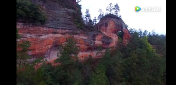 ▲网友拍摄的蛮王寨