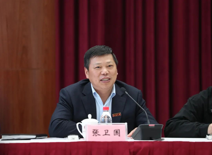 ▲张卫国校长讲话