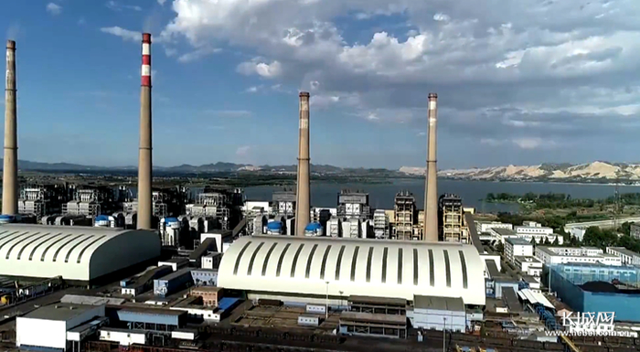 陡河电厂外景。