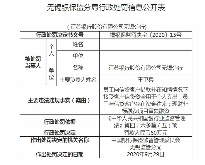 截图来源：银保监会网站