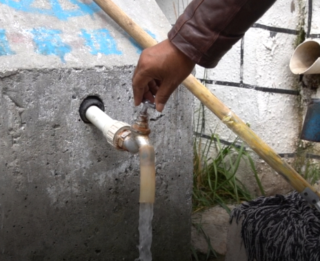 ▲家家户户通上的自来水