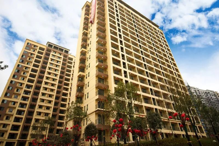 ▲云南昭通鲁甸县卯家湾易地扶贫搬迁安置区