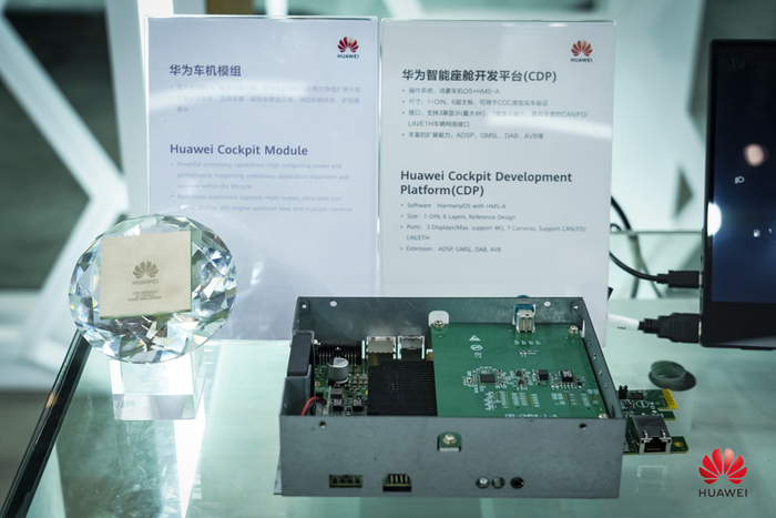 车机模组和智能座舱开发平台CDP，图片来源：华为