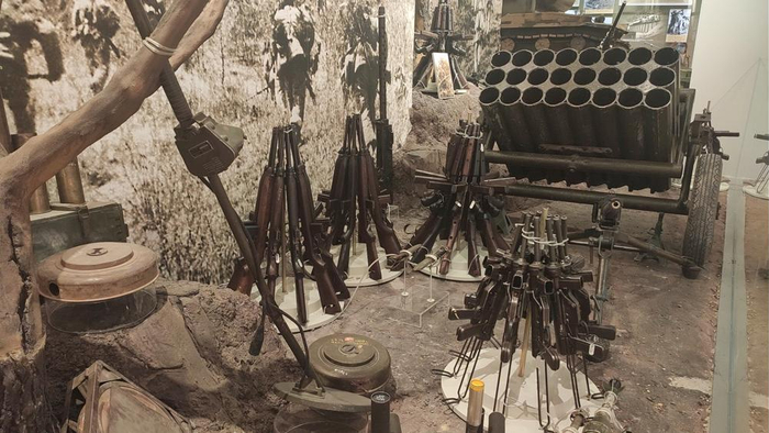 △&nbsp;志愿军缴获的部分敌军装备