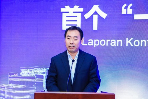 国务院国资委宣传局副局长刘福广讲话。