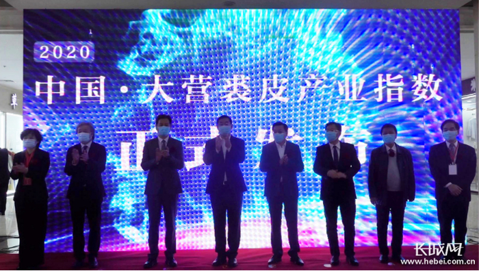 中国·大营裘皮产业指数正式发布现场。长城网记者 卢婉凤 摄