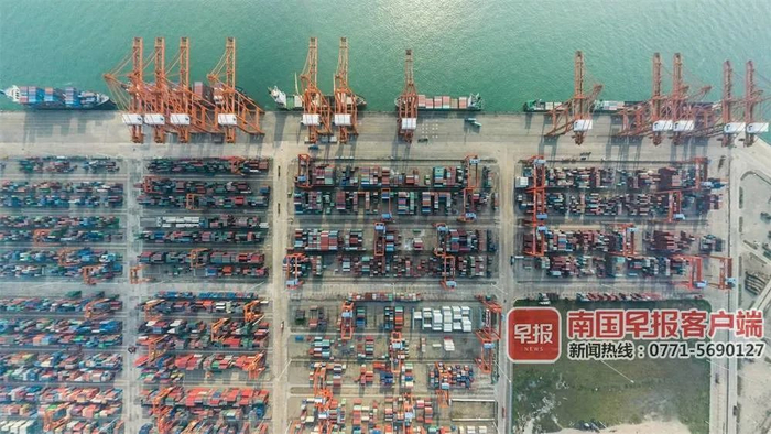 ▲钦州保税港区（资料图）。邹财麟/摄