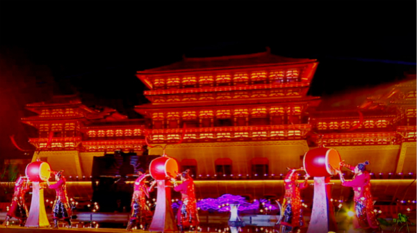 中秋晚会节目《建鼓舞》