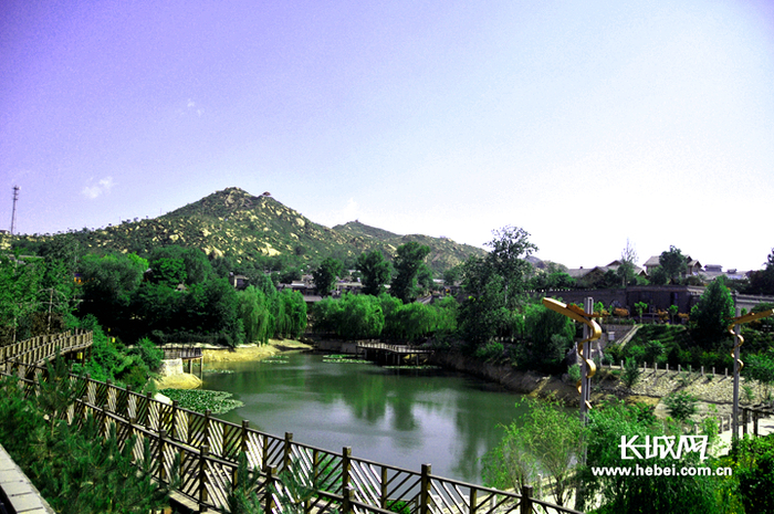 李家庄村一景。平山县宣传部供图