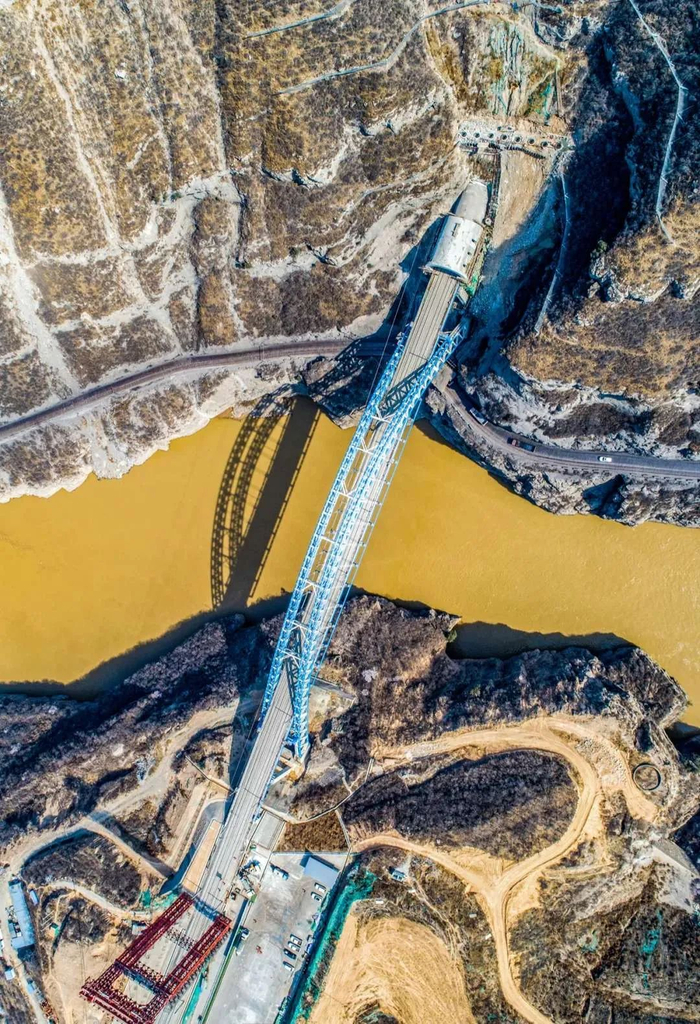 ▲  龙门，位于韩城与河津之间。摄影/薛俊