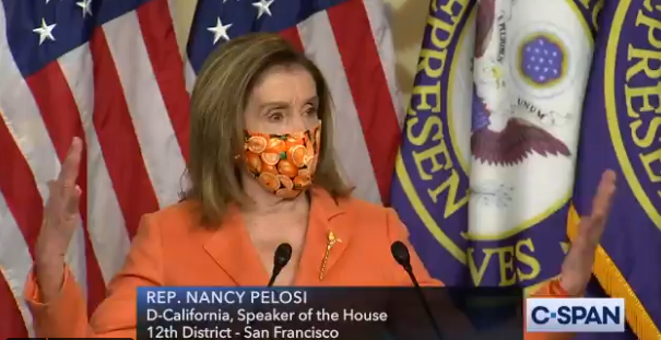 佩洛西宣布将在周五讨论第二十五修正案&nbsp; 来源：CSPAN视频截图