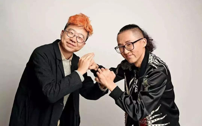 李诞（左）和池子（右）