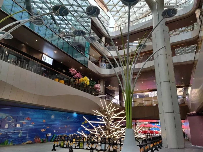  ▲爱琴海购物公园 摄影：左宇