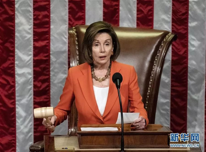 ▲资料图片：美国国会众议长佩洛西（新华社）