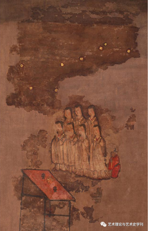 修复的供养画
