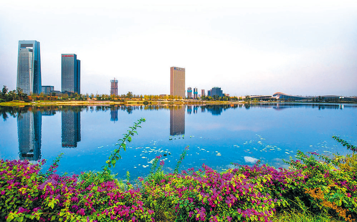 成都正形成“生产生活生态”相统筹的公园城市发展空间，图为成都科学城 摄影部供图