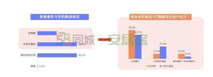 图片来源：《2020年单身青年居行报告》