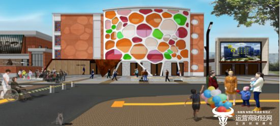 　　（配图：古城商业街原貌和改造后示意图对比）