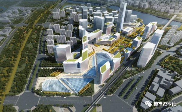 副中心枢纽站效果图