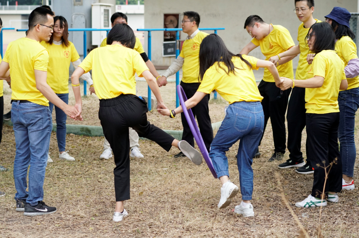 图| 团建素拓活动现场