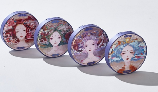 千妍女神映像系列九色眼影盘