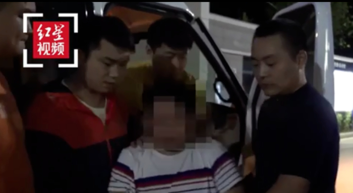 ↑张某标&nbsp;视频截图