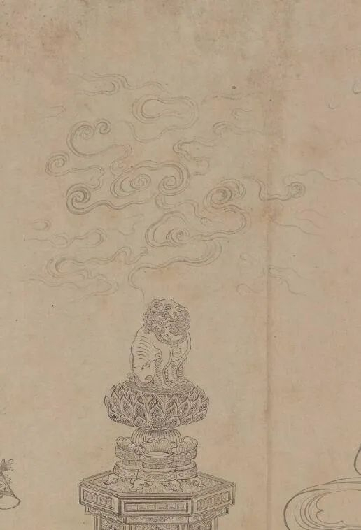 △古人绘画中出现的狻猊