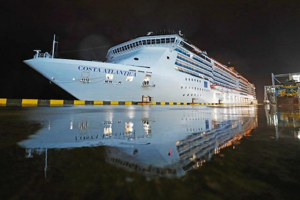 图说：歌诗达大西洋号  来源/何宝新 摄（下同）